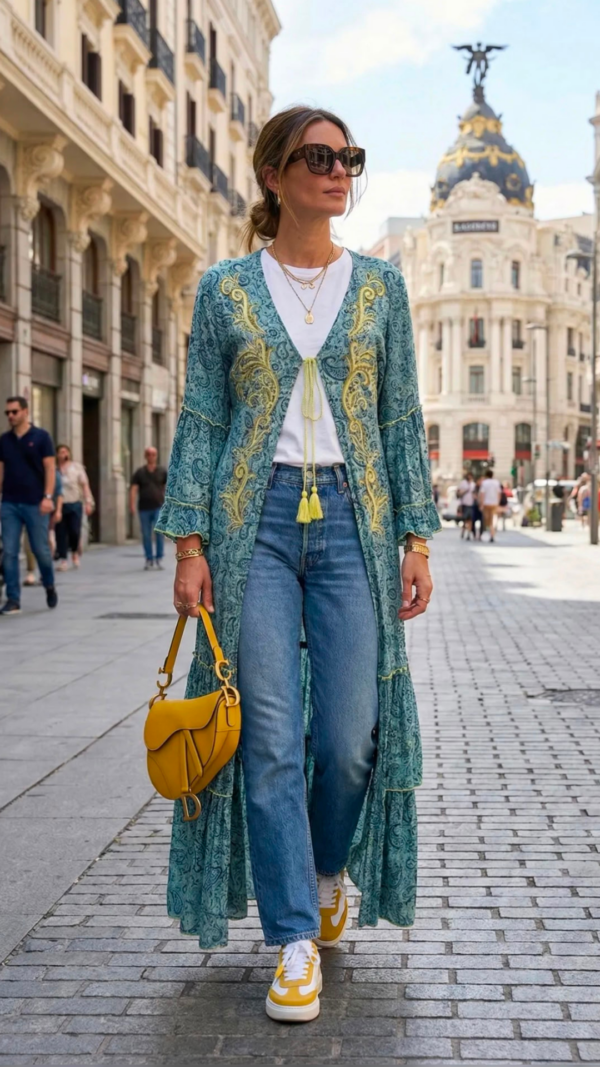 Kimono Stampato Marisol - 1