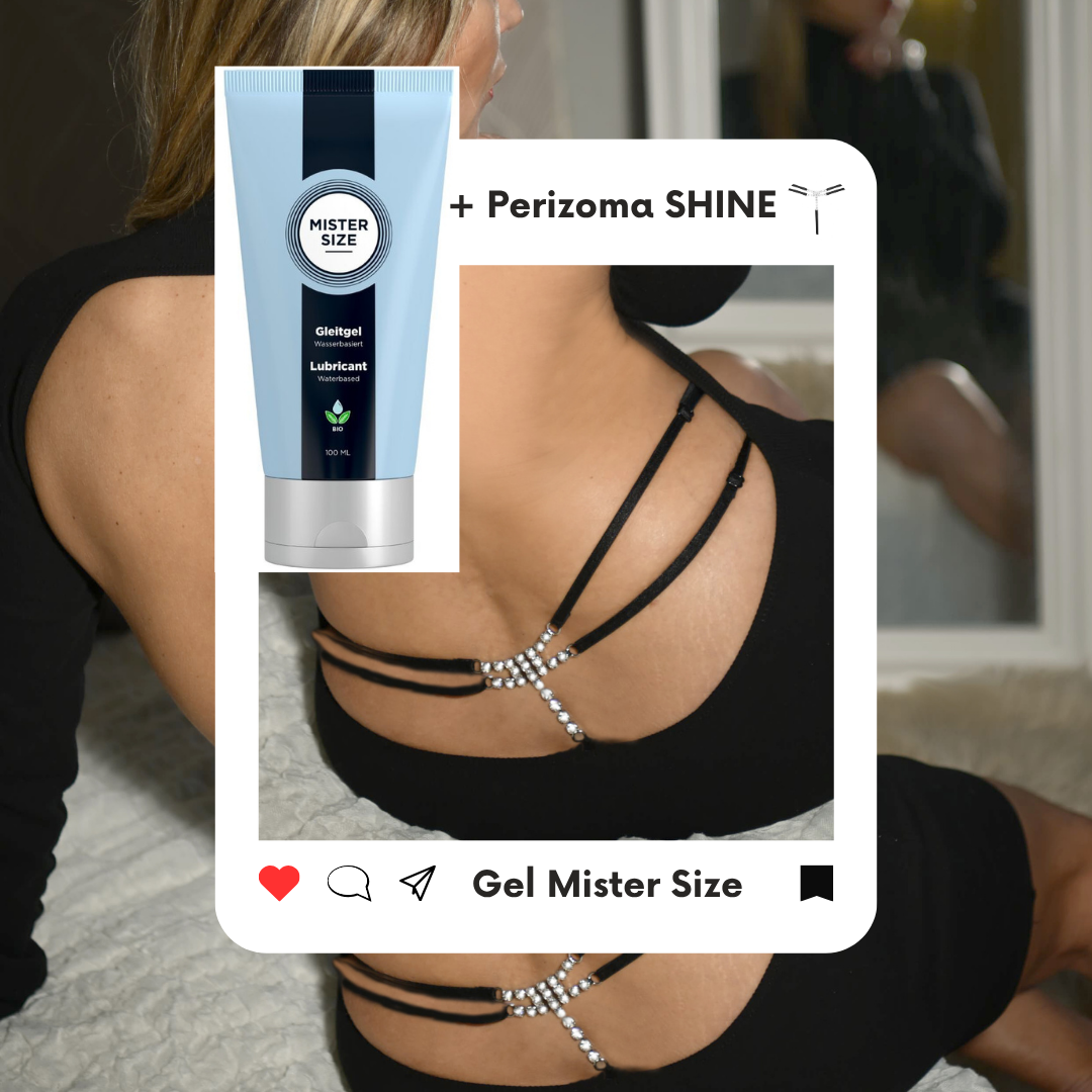 Adjustable Jewel Shine Thong