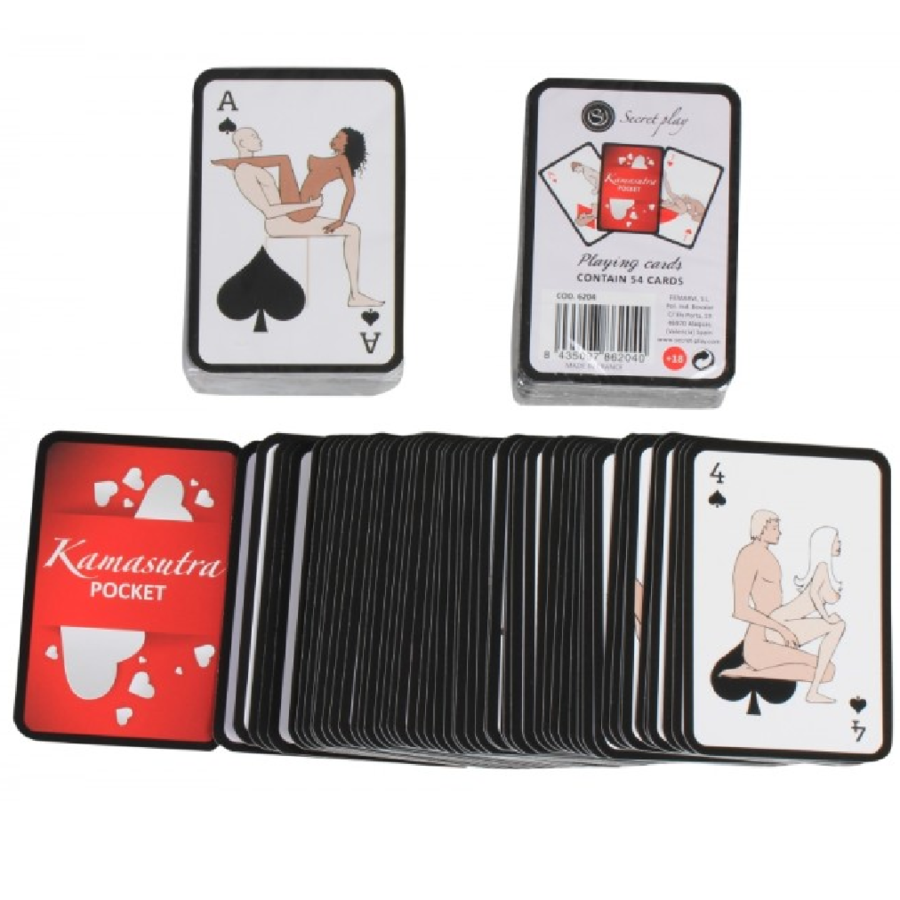 Carte Kamasutra Tascabili - Gioco di Coppia Multilingue