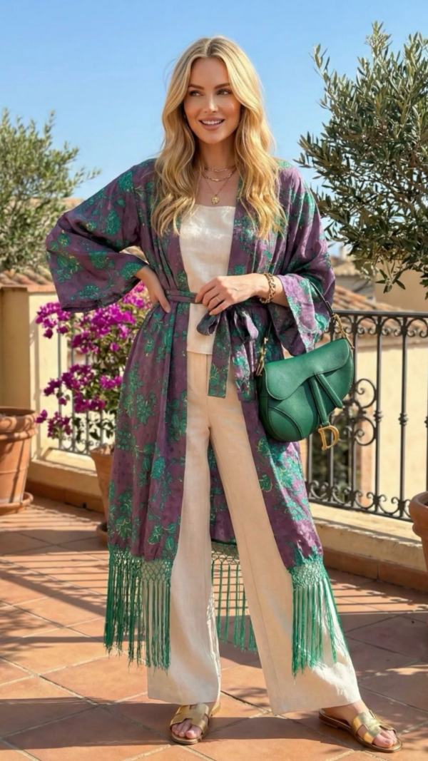 Kimono Stampato Eva - 1